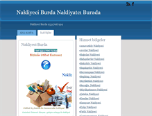 Tablet Screenshot of nakliyeciburda.com